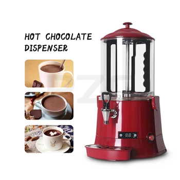 10 L Obchodné Horúcej Čokolády Teplejšie Stroj 400W Elektrické Horúci Nápoj Mixér Mixér Káva, Mlieko, Víno, Čaj Dávkovač Stroj