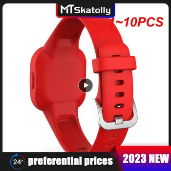 1~10PCS Silikónový Náramok na Zápästie Pre Garmin Fit JR3 JR 3 Smart Watchband so prípade Výmeny Popruhy Pre Deti Pozerať