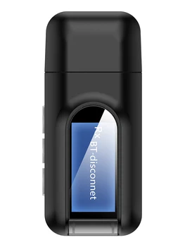 2-v-1, USB, Bluetooth, Vysielač, Prijímač 5.0 s LCD Displej 3.5 MMAUX Stereo Audio Bezdrôtové