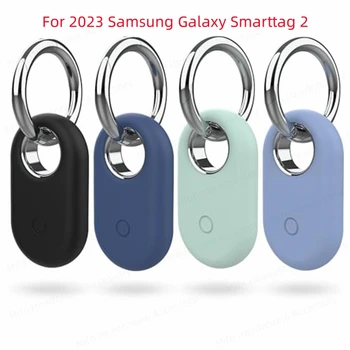 4 Pack Pre 2023 Nové Smarttag2 Držiteľ Prípade, Mäkké Silikónové Proti Poškriabaniu Kryt na Klávesy/Tašky Pre Samsung Galaxy SmartTag2 Locator