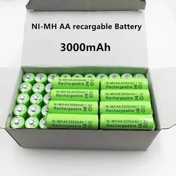 4 ~ 20 KS 1.2 V 3000 MAh NI MH AA Vopred cargado Bateras Recargables NI-MH Recargable AA Batera Para Juguetes Micrfono De La Cmara