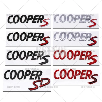 Auto Styling Cooper S Cooper D Cooper SD 3D Kovov Lepidlo Znak Kmeňa Odznak Blatník Nálepky, Telo Kotúča, pre Mini Cooper