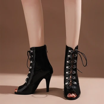 BLXQPYT Zapatos De Mujer 2022 Letné Topánky Típat Prst na Zips, Vysoké Podpätky Strany Dizajnér Čierne Šaty Topánky pre Ženy Sandále A7-3