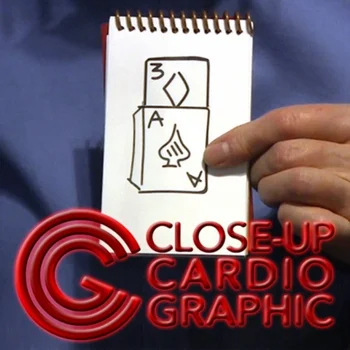Close-up Cardiographic Náplň 50 ks 7 Diamantov Magické Triky, Príslušenstvo Ilúzie Fáze Magic Rekvizity Trik Kúzelník Zábava