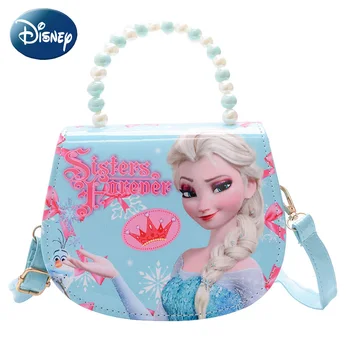 Disney Karikatúry Mrazené 2 Elsa Anna Princezná Hračka Ramenní Taška Dievčatá Princezná Sofia Dieťa Tote Bag Deti Móda Bežné Messenger Taška