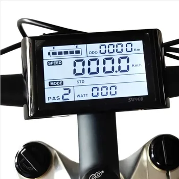 Elektrický Bicykel informačný Panel LCD Displej Elektrický Skúter Ovládací Panel Požičovňa indikátor Batérie Rýchlomer počítadlo kilometrov