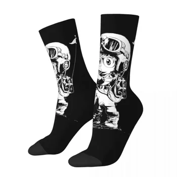 Farebné Roztomilý Arale Športové Ponožky Dr Prepad Anime Polyester Uprostred Trubice Ponožky pre Unisex