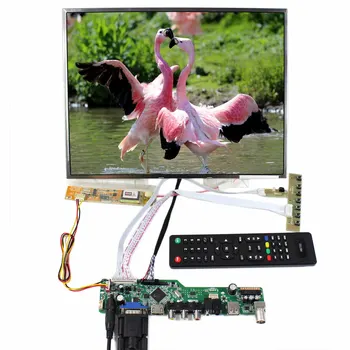 HD MI VGA, AV, USB RF LCD Radič Rada 14inch 1024x768 LCD Displej N141X6 LP141XA LTN141XF