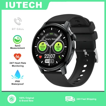 IUTECH S46 Smart Hodinky Bluetooth Informácie o Hovore Pripomienka Nepremokavé Smartwatch Šport Fitness Tracker Smartwatch