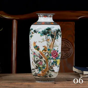 Klasická Čínska Keramická Váza V Bielej Farbe Starožitný Porcelán Vázy Pre Domy Dekoratívne Jingdezhen Keramická Váza, Čína