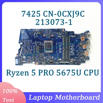 KN-0CXJ9C 0CXJ9C CXJ9C Doske 213073-1 Pre Dell 7425 Notebook Doska S Ryzen 5 PRO 5675U CPU 100% Testované Dobre funguje