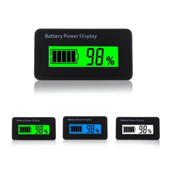LCD Kapacita Batérie Monitor, 12-48 V Univerzálny Digitálny LCD Kapacita Batérie Displej, LCD displej, Kapacita Batérie Voltmeter Merač