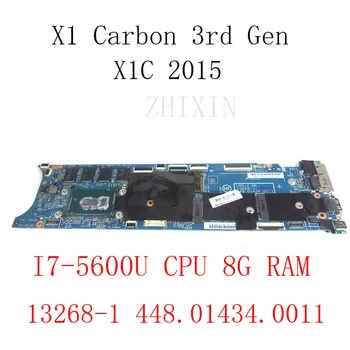 LMQ-2 MB 13268-1 00HT361 Pre Lenovo ThinkPad X1 Carbon 3. gen X1C 2015 Notebook Doske i7-5600U CPU 8GB RAM 448.01434.0011