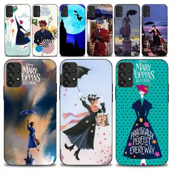 Mary Poppins Telefón puzdro Pre Samsung Galaxy A51 A71 A13 A73 S23 A52 A53 5G Mäkké Pokrytie