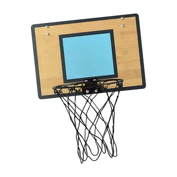 Mini Basketbal Hoop Skladacia Bambusu Operadlo Basketbal Cieľom Školenia Basketbal, Spálne, Kancelárie Vonkajšie Darčeky pre Deti