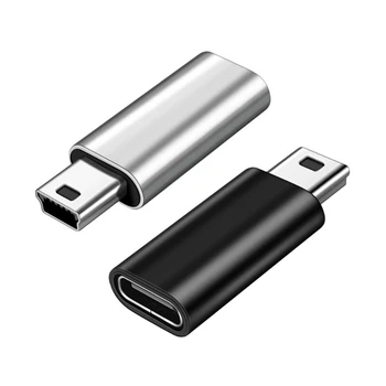Mini USB na USB napájací Adaptér USB C Žien na Mini USB Muž Adaptér USB napájací Adaptér