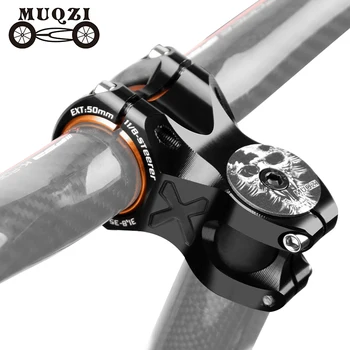 MUQZI 31.8 35 Bicykli Kmeňových MTB, Road BMX Bicykli 50mm Krátke Kormidlo Kmeňových Ultralight 0 Stupeň Požičovňa Hliníkovej Zliatiny Stonky