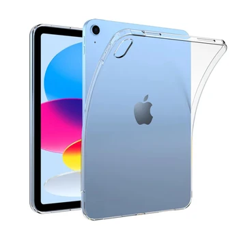 Mäkké puzdro pre Apple iPad 10. 10.9 Mini 6 Vzduchu 5 4 3 2 1 Transparentné Ochranné puzdro pre iPad 10.2 9. 8. 7. Pro 11 2022 2021