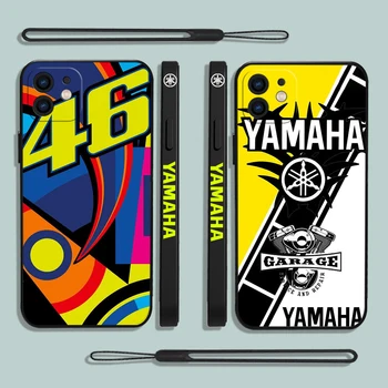 Móda Yamaha R-mnoho rossio 46 Telefón puzdro Pre iPhone 15 14 13 12 11 Pro Max Mini X XR XSMAX SE 8 7 Plus Mäkké Tekutý Silikónový Kryt