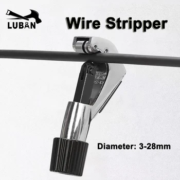 Optický kábel priečne kábel otvárač striptérka stripping kliešte kábel škrabka tube cutter optického vlákna krúžok cross-cut krúžok rez