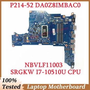 Pre Acer TravelMat P214-52 DA0Z8IMBAC0 S SRGKW I7-10510U CPU Doske NBVLF11003 Notebook Doske 100% Testované Dobre funguje