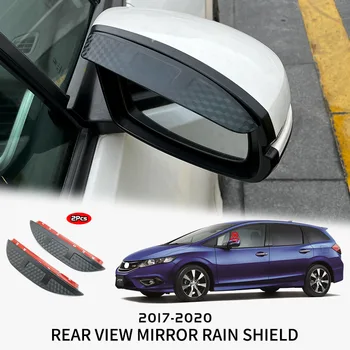 Pre Honda Jade FR4 FR5 2013-2020 Nepružné Akryl Auto Spätné Zrkadlo Obočie Dážď zariadenia Štít Proti-dažďový Kryt Žľaby