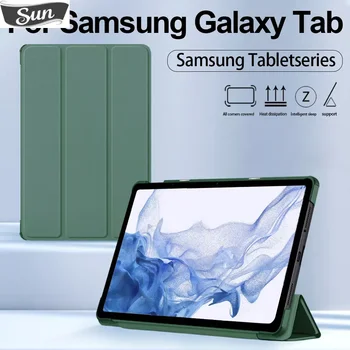 Pre Samsung Galaxy Tablet Prípade Príslušenstvo Kartu S6 Lite A8, A7 S7FE S9 Pre Samsung Galaxy Tab S7 S8 S9 Plus 12.4 Ochranný Kryt