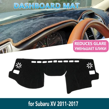 pre Subaru XV 2011~2017 Anti-Slip WRX STI 2012 2013 2014 2015 2016 Tabuli Mat Vnútorné slnečník Prístrojovej doske Auto Príslušenstvo