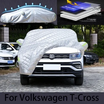 Pre volkswagen t - cross Zdravas prevencie kryt auto dažďu, ochrane proti poškriabaniu, farby peeling ochrany, auto, oblečenie
