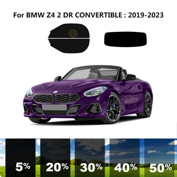 Precut nanoceramics auto UV Okno Odtieň Auta Automobilový Okno Film Pre BMW Z4 G29 2 DR KABRIOLET 2019-2023