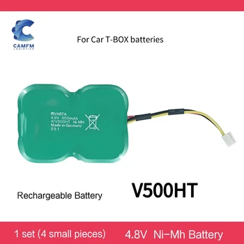 Pôvodná 4/V500HT pre Auto T-BOX batérie 4.8 V V500HT Ni-Mh Batérie VARTA