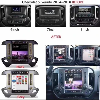 Pôvodný pre 2014-2019 Chevrolet Sorod 12 palcový 8 palcový 7 palcový 4 palcový LCD Displej Nahradenie PX6 4+64 BT5.0 Bluetooth