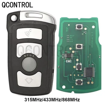QCONTROL Auto Smart Remote Tlačidlo Keytless Vstup pre BMW 7 Series 730/740(E65/E66) CAS1/CAS2 Anti-theft Systém 315/433/868MHZ