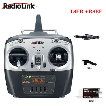 Radiolink T8FB BT 8 Kanálov 2.4 G Rádio ovládač s Prijímačom R8EF Diaľkový Vysielač pre FPV Bezpilotné Lietadlo s Pevnými krídlami