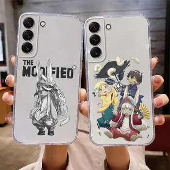 Roztomilé Anime Vyrobené V Priepasti Nanachi Telefón puzdro pre Samsung Galaxy S22 S23 S21 S20 Ultra Plus FE 5G Mäkké Silikónové Krytie Jasné Fundas