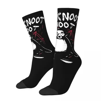 Slipknoot Noot Penguin Death Metal Goth Hard Rock Ponožky pánske, dámske Ponožky Jar Leto Jeseň Zima Uprostred Trubice Ponožky Darček