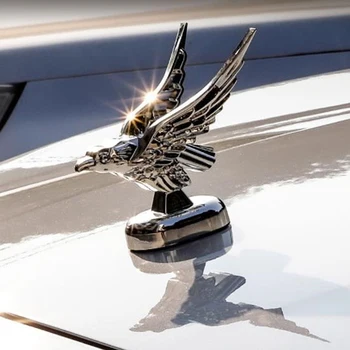 Vonkajšie Dekorácie 1PC Auto Prednej Kapoty Kapotu Eagle Ornament Odznak Auto Predný Kryt 3D Eagle Znak Auto Úprava Accessorie