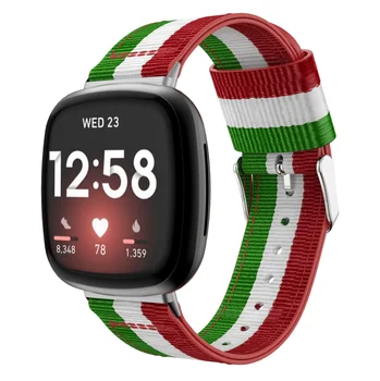 Zápästie Pre fitbit Versa3/Zmysel Sledovať Kapela nylon Smartwatch Náramok na Zápästie Pre fitbit Naopak 3 Náhradné Watchband Vysokej Kvality