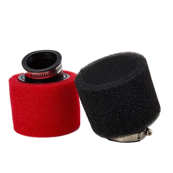 Čierna a Červená Foam Air Filter 42mm 45 mm 48 mm Hubky Cleaner, Motoriek, Skútrov Nečistoty Pit Bike Motorke vzduchový filter